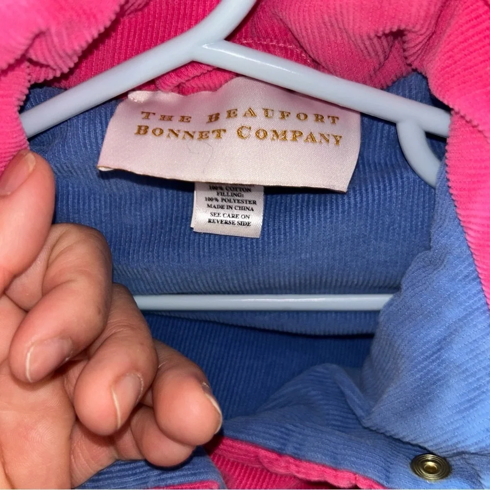 The Beaufort Bonnet Company Pink Quilted Vest